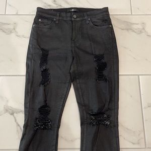 7 For All Mankind Ripped Jeans